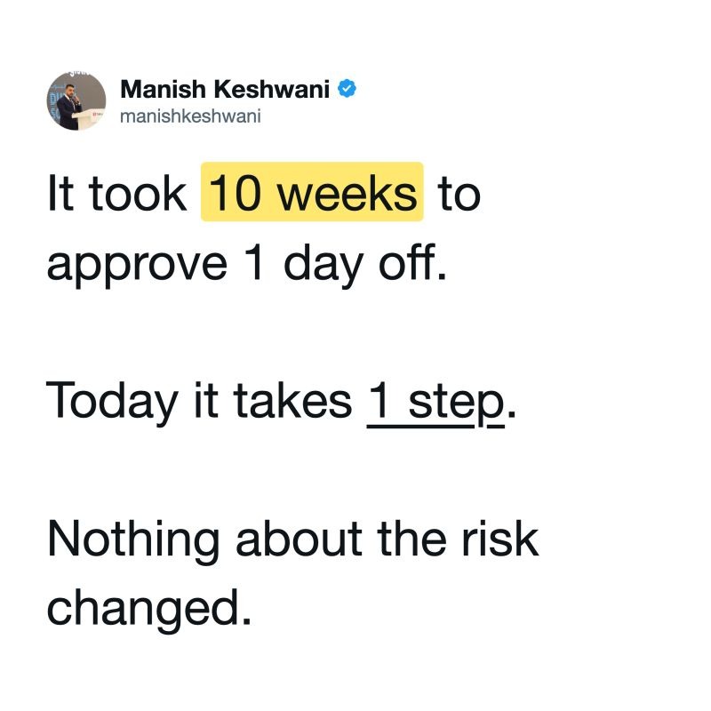 Quote card: Manish Keshwani